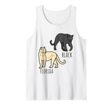 Type of Panthers Graphic Breed for Sleek Panther Wild Cat Tank Top