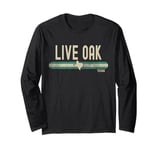 Live Oak TX | Texas | Travel & 80s Style Long Sleeve T-Shirt