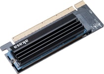 Akasa M.2 SSD to PCIe Adapter Card with Heatsink Cooler -adapteri