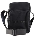 Calvin Klein Sac Bandoulière Homme Ck Must T+ Reporter XS Petit Modèle, Noir (Ck Black), Taille Standard