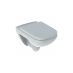 Combi-Pack Geberit Renova Plan WC-suspendu & abattant blanc lxhxp: 355x345x540mm
