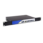 Micro Firewall Appliance, Mini PC, pFsense Plus, Mikrotik, OPNsense, VPN, Router PC, Intel N5105, HUNSN RS03k, AES-NI, 6 x Intel I226-V 2.5Gbe, 2 x USB, COM, VGA, SIM Slot, 8G RAM, 256G SSD