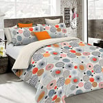 Italian Bed Linen Fantasy Duvet Cover (Made in Italy), acquerello, Single