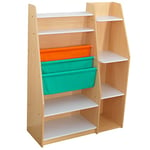 KidKraft Bibliothèque Enfant Rangement de Poche, Meuble Rangement, Chambre Enfant, Meubles pour Enfants, 20309