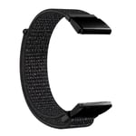 Garmin Fenix 6 Armband i nylon, svart