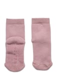 Melton Cotton Socks - Anti-Slip Rosa