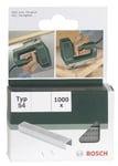 Bosch Accessories 2609255841 Set de 1000 agrafes à fil plat Type 54 Largeur 12,9 mm Epaisseur 1,25 mm Longueur 10 mm