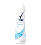 Sure Women Cotton Dry Antiperspirant Deodorant Aerosol 150ml