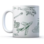 Armed Forces RAF Army - Drinks Mug Cup Kitchen Birthday Office Fun Gift #8166