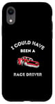 Coque pour iPhone XR Voiture de course Petrolhead Mechanic Race Driver Dad Père