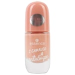 ESSENCE NAIL GEL POLISH I Carried A Cantaloupe Colour Long Lasting Formula UK