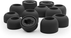 12 X Écouteurs En Silicone Embouts D'Oreilles Pour Samsung Galaxy Buds Pro 1 Casque Écouteurs En Noir[CAS311412]