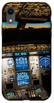 Coque pour iPhone XR Plane Cockpit Flight Instruments Aircraft Pilot Aviation Art