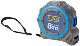 Alyco 197320 mètre Ruban bi-matière Protection Antichoc et antidérapant de 25 mm x 8 m, Bleu