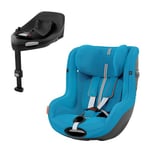 cybex GOLD Reboarder Sirona i-Size G Plus Beach Blue inkl. base G-basestasjon Black