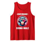 Monkey Shirt Funny Average Sigma Male Meme Shirt Sigma Tank Top