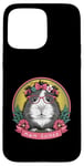 Coque pour iPhone 15 Pro Max Maman de cochon d'Inde pour les propriétaires de cochons d'Inde éleveurs de cochons d'Inde