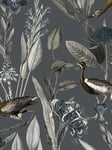 Graham & Brown Glasshouse Day Wallpaper, White/Multi