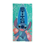 Lilo and Stitch Surf Towel Children's Soft Velour Beach Pool Bath 100% Cotton