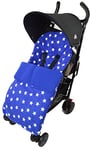 Polaire Chancelière/Cosy orteils Compatible avec Bugaboo Bee Cameleon Donkey Buffalo étoiles Bleu