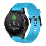 Garmin Fenix 5S klockarmband silikon - Ljusblå