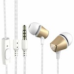 Cocoon 100 Series Noise-Isolating In-Ear Headphones - Gold