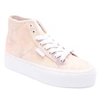 DC Shoes Femme Plateforme Manuelle Hi Basket, Peach Parfait, 40.5 EU