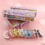 10 st 15mm*2M e Cartoon Washi Tape Maskeringstejp Kawaii Decorati