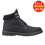 Jack & Jones Stratford Casual Comfort Ankle Boots Mens Black