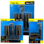 Aqua One Filter Air 15 25 60 Aeration Sponge Aquarium Fish Tank Needs Air Pump