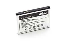 vhbw Li-Ion batterie 1500mAh (3.7V) pour votre router mobile hotspot Netgear Aircard AC785S