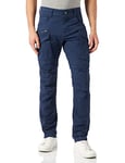 Replay men's cargo trousers made of comfort cotton, blue (Mariner Navy 792), 33W / 34L