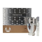 Paco Rabanne Invictus 100ml & 20ml Eau de Toilette Gift Set for Men - NEW HIM 