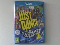 Pal Version Nintendo Wii U Just Dance Disney 2 English/Espanol/It/Fr/De