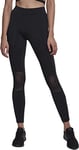 Urban Classics Ladies Tech Mesh Biker Leggings, Noir (00007), XS Femme