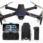 Toladrone Drone avec Camera 4K Moteur Brushless GPS Drones avec Caméra pour Adultes 5G FPV Transmission Autom Retour TD31GPS Quadcopter pour Débutants