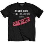 Sex Pistols Unisex Adult Never Mind The Bollocks T-Shirt - S