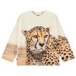 Molo Rollo Long-Sleeved T-Shirt Big Cheetah Light | Beige | 164 cm