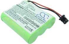 Kompatibelt med Radio Shack 43-1111, 3.6V, 1300 mAh