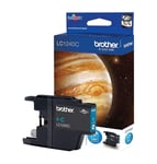 Brother LC-1240C Inkjet Cartridge, Cyan, Single Pack, Standard Yield, Includes 1