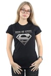 Superman Man Of Steel Shield Cotton T-Shirt