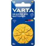 Hörapparatsbatterier Varta 10/A10/PR70 8-pack