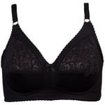 Damella BH Classic Soft Bra Svart E 75 Dam