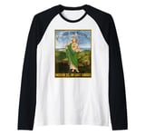 Saint Jude the apostle, patron saint of lost causes Raglan Baseball Tee