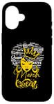 iPhone 16 Womens Queen Was Born In March Happy Birthday Case