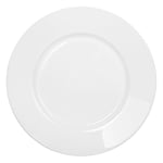 Dajar Assiette à dîner Every Day en Verre Blanc 24 cm 24 x 24 x 2,1 cm