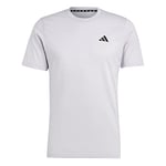 adidas Train Essentials T-shirt à manches courtes, Silver Dawn/Black, S