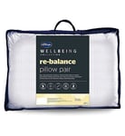 Silentnight Wellbeing Collection Re-balance Pillow Pair