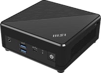 MSI Cubi N ADL-002BEU Intel Celeron N100 Max 16GB RAM M.2 2.5inch no HDD Integrated Graphics Air Cooling 2YW