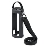 For UE Boom 3 Silicone  Case with Carabiner Hook Shoulder Strap B H9O92559